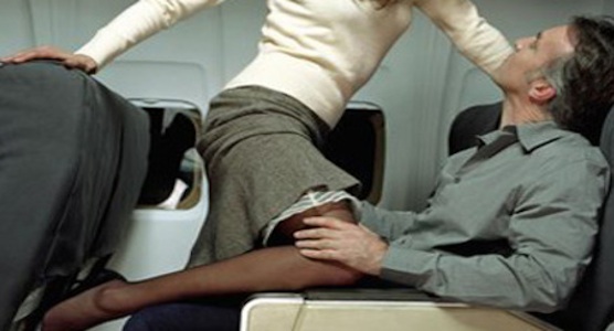 sexe dans un avion